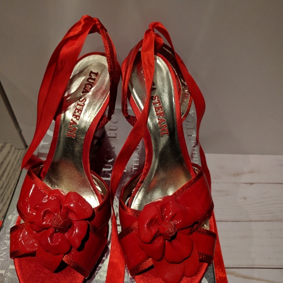 Luca Stefani sandals red women - Picture 5 of 6